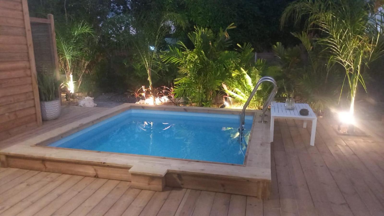 Villa L'Anjou Creole A Sainte Anne En Guadeloupe Avec Piscine Privee Et 2 Chambres Pour 4 Personnes Ngoại thất bức ảnh